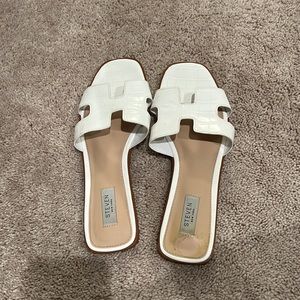 White Sandals